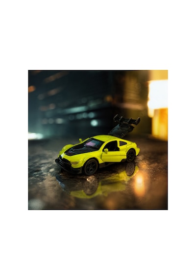 4'lü Die Cast Metal Spor Araba Seti Set 1 1:64 Ölçek - Açılır Kapı & Bagaj - Kutulu Koleksiyon Karışık Renk Ve Model