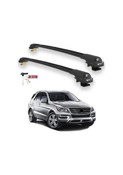 Turtle Mercedes-benz M-class Ml-w166 2012-2019 Ara Atkı Air1 Siyah
