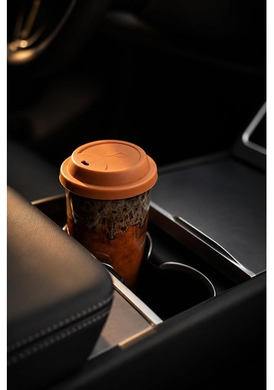 Travel Mug - Element Serisi - Terra Beyaz - Çok Renkli