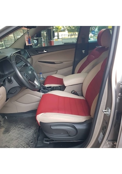 Hyundai Tucson Araca Özel Deri Oto Koltuk Kılıfı (509239564)
