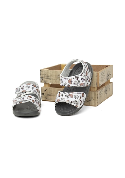 Elit Sy016 Patik Erkek Çocuk Düz Sandalet Füme-füme Füme