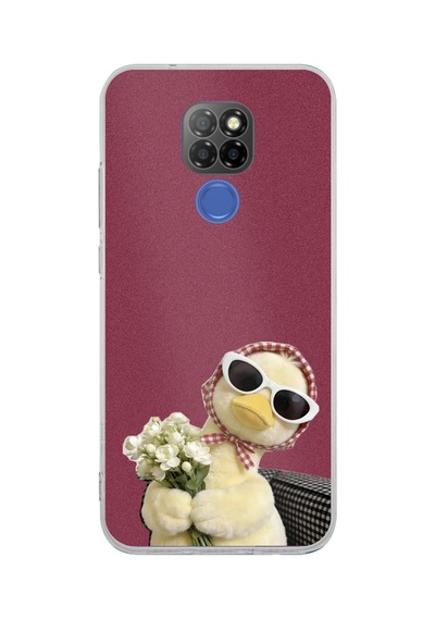 General Mobile Gm 20 Uyumlu Çiçekli Ördek Baskılı Silikon Kılıf