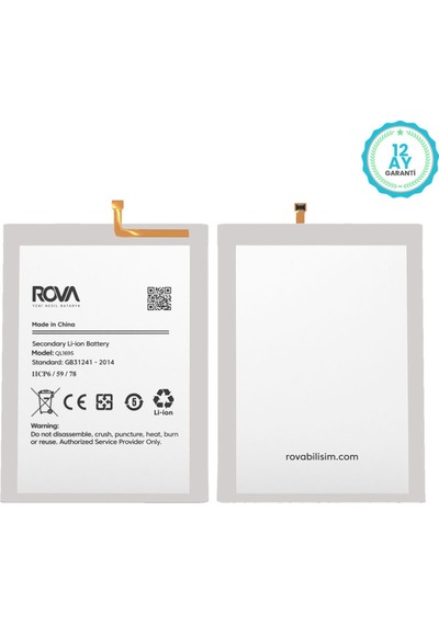 Rova Samsung Uyumlu A01 Core Sm-a013 Batarya Pil 3000 Mah