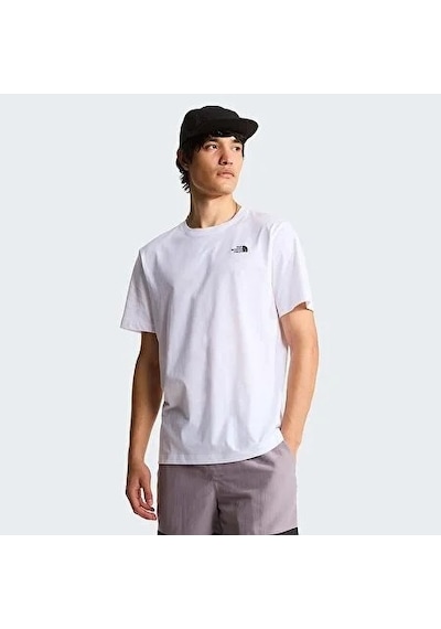 The North Face Evolution Simple Dome Regular Erkek T-shirt Nf0a8cz2fn41 Beyaz