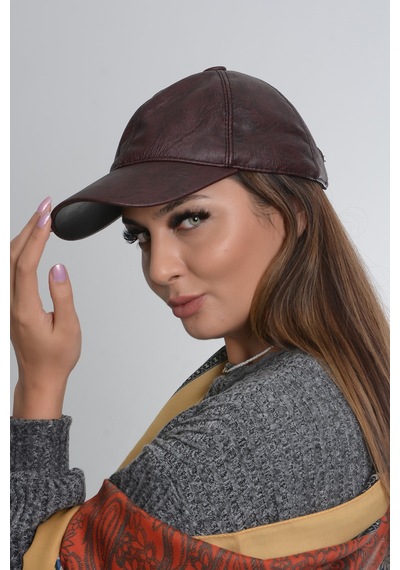 Haqa Store 13580 Kahve Rengi Deri Kep Kahverengi