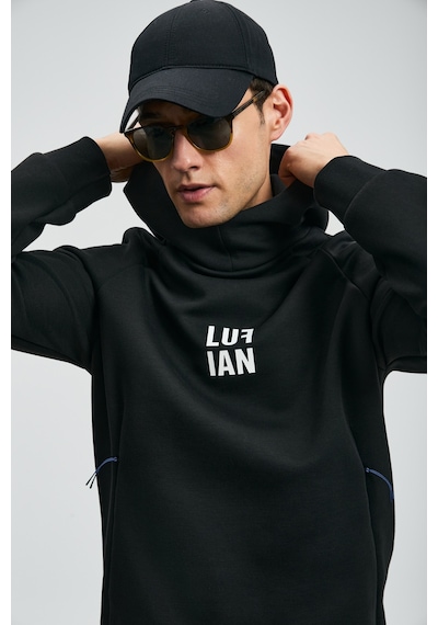 Lufian Snow Erkek Sweatshirt Siyah Siyah 112030183100100 Siyah