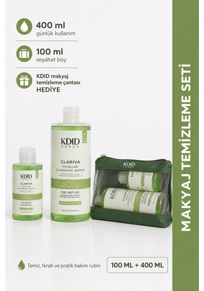 Kdid Mıceller Water For Oıly Skın Types 400+100ml Yeşil