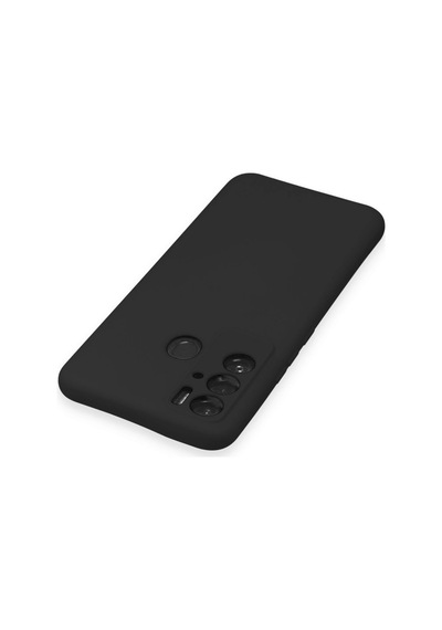 Tecno Pova Neo Kılıf Nano İçi Kadife Silikon - Siyah