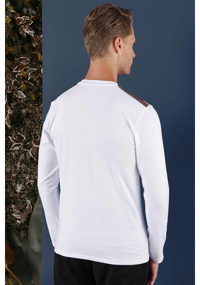 Efor Ts 863 Beyaz Spor T-shirt Beyaz