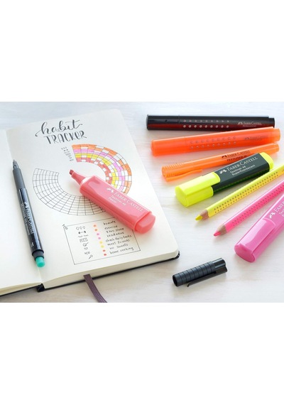 Faber-castell Textliner 48, 3+1 124-Pembe