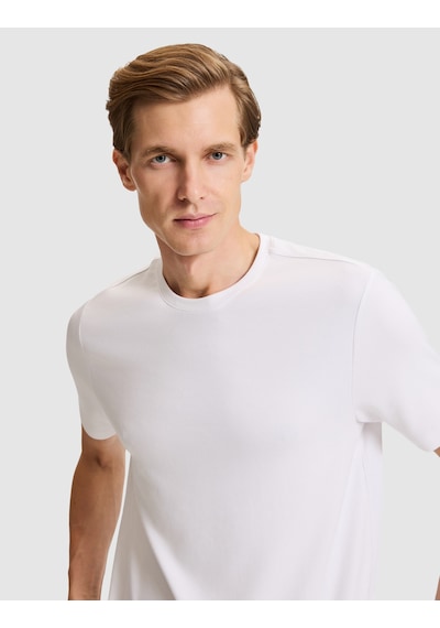 Pierre Cardin Beyaz Regular Fit Basic Tişört 50333999 Vr013