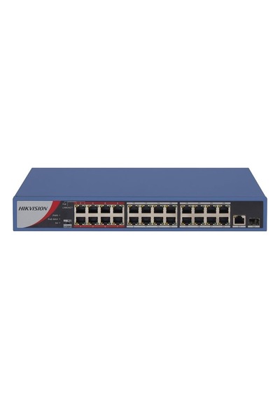 Hıkvısıon DS-3E0326P-E/M B 24 Port 10/100 24 Port 250 W Swıtch