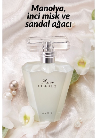 Avon Rare Pearls Kadın Parfüm EDP 50 ML + Rare Pearls Vücut Losyonu 125 ML