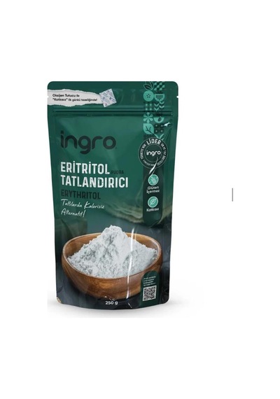 İngro Eritritol Pudra Tatlandırıcı 250 Gr