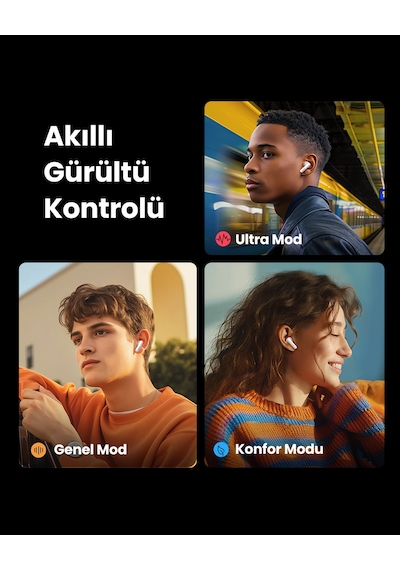 Ugreen Hitune H6 Pro Hi-res Kablosuz Kulak İçi Kulaklık, Beyaz, 35873