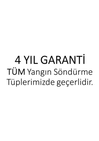 6 Kg Kuru Kimyevi Tozlu Yangın Söndürme Tüpü - 62318342