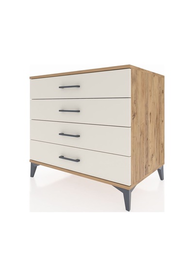 Kronos Şifonyer 4 Çekmeceli 88x59x80 Çam-aytaşı Atlas Çam