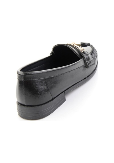 Siyah Kadın Loafer Ayakkabı K01140006242