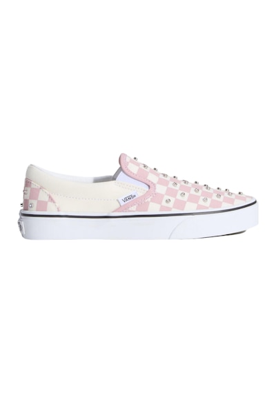 000d6yfpr1-r Vans Classic Slip-on Spor Ayakkabı Pembe 000d6yfpr1-r Pembe - Beyaz