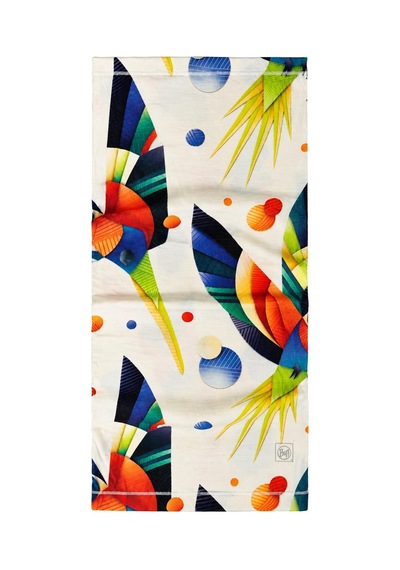 Buff Merino Lightweight Prints Mareck Boyunluk-139104.003 Çok Renkli