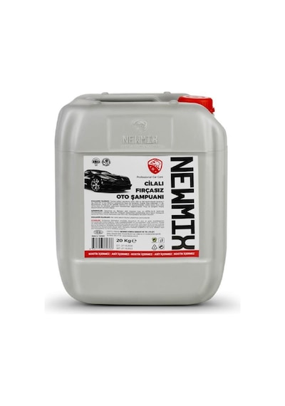 Newmix Kostiksiz Cilalı Fırçasız Oto Şampuanı-20 Kg