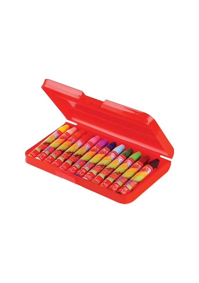 Faber Castell Plastik Çantalı Pastel Boya 12 Renk