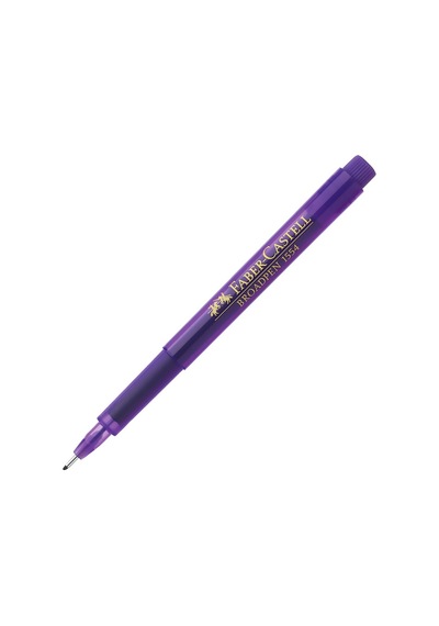 Faber-castell Broadpen Roller Kalem Mor 155436