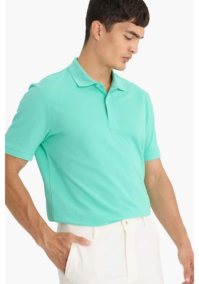Defacto %100 Pamuk Regular Fit Polo Yaka Kısa Kollu Basic Düz Pike Kumaş Tişört C1293ax25spgn1278 Yeşil Defacto %100 Pamuk Regular Fit Polo Yaka Kısa Kollu Basic Düz Pike Kumaş Tişört C1293ax25spgn1278 Yeşil