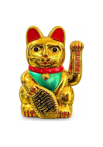 Magicool Güneş Enerjili Sallanan Şans Kedisi - Maneki Neko Alk6163