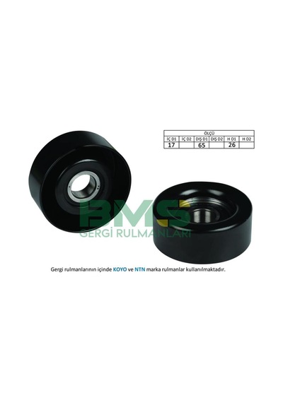 Alternatör Gergi Rulmanı Accent 05getz-i10-i20-i30-i40 1.5crdı-1.6crdı-1.7crdı-