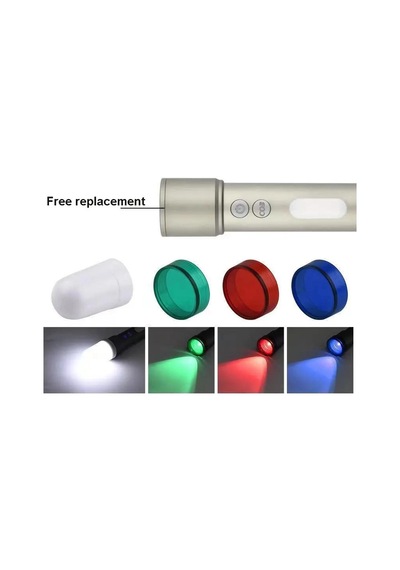 Gs-7560 Ultra Parlak Cob Led 9 Modlu Askılı Şarjlı El Feneri Belirtilmemis