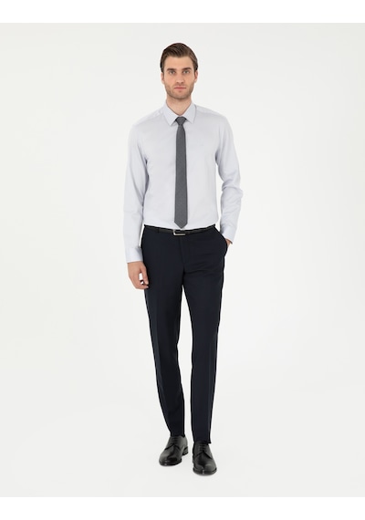 Pierre Cardin Erkek Gri Gömlek Basic 50292520-vr024 Gri