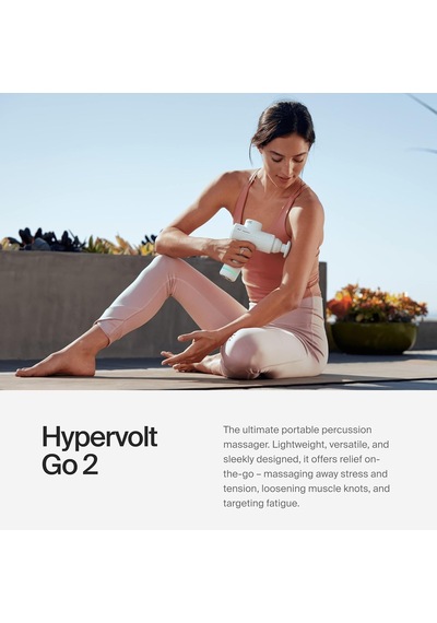 Hyperice Hypervolt Go 2 - Arktik Gri - Sessiz Kayma Teknolojisine Sahip - Elde Taşınabilir Perküsyon Masaj Tabancası - 3 Hız, 2 Değiştirilebilir Başlık Siyah Hyperice Hypervolt Go 2 - Arktik Gri - Sessiz Kayma Teknolojisine Sahip - Elde Taşınabilir Perküsyon Masaj Tabancası - 3 Hız, 2 Değiştirilebilir Başlık Siyah