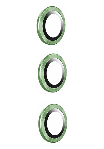 Samsung S24 Kamera Lens Koruyucu Cam Filmi Koyu Yeşil