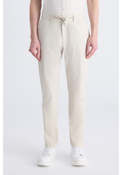 Twn Slim Fit Taş Düz Pamuklu Jogger Pantolon 4ec03s2263452 S01