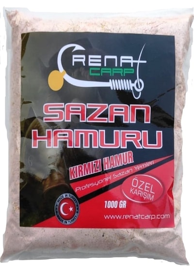 Özel Kokulu Kırmızı Sazan Hamur Unu 1000 Gr