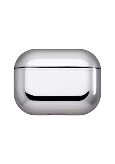 Airpods 3. Nesil 2021 A2564-a2565-a2566-a2897 Uyumlu Kılıf Silikon Airbag 08 - Gümüş - T20921
