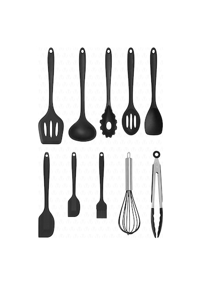 Valletta Salvatore Isıya Dayanıklı Yapışmaz Silikon Spatula Set