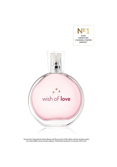 Wish Of Love Kadın Parfüm Edt 50 Ml. Çiçeksi - Meyve - Sebze