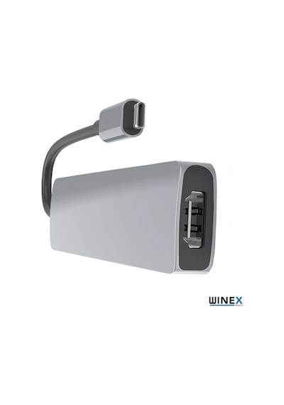 Winex 6In1 Type-C To 4K Hdmı+Sd Kart+3Xusba 3.0 Hub Port Adaptör