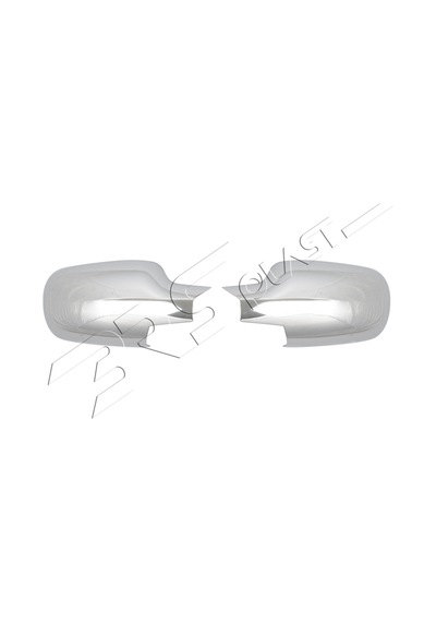 Renault Megane 2 Uyumlu 2004-2010 Ayna Kapağı 2 Parça Abs Krom Kaplama