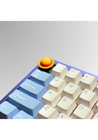 2 Adet Luffy One Piece Hasır Şapka Korsan Kaptanı Simgesi Anime Temalı Mekanik Klavye Tuşu
