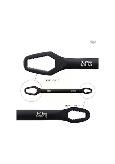 Evrensel Tork Anahtarı Çok Amaçlı Çift Başlıklı Torx Anahtar