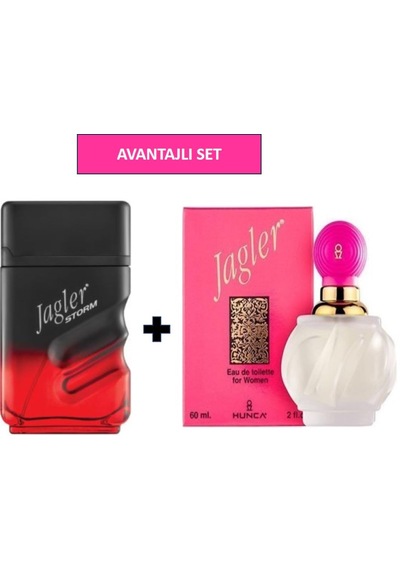 Jagler Storm Edt Erkek 90ml + Classic Kadın Parfüm Edt 60 Ml Fresh