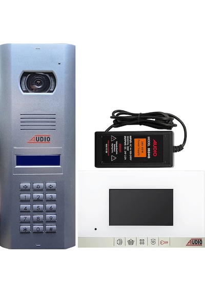 Audio 6 Daire 1198b 4.3 İnç Görüntülü Diafon