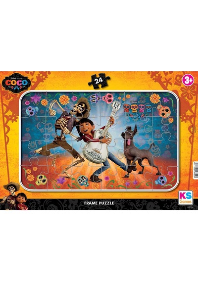 Ks Games Coco Frame Puzzle 24'Lü Co-704