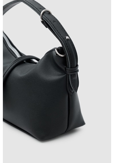 Shule Bags Lete El Ve Çapraz Çanta Siyah