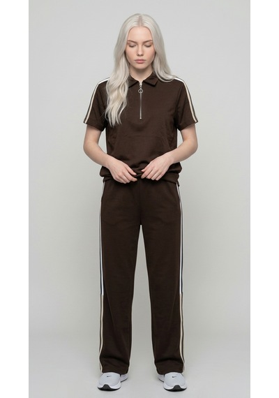 Fonna Fashion Tk-1001 Bayan Takım Kahve