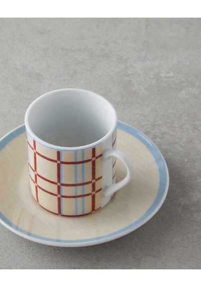English Home Vibe Porselen 4 Parça 2 Kişilik Kahve Fincan Takımı 80 Ml Renkli Renkli