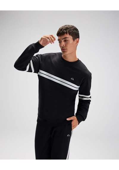 Ellesse Em618 Erkek Siyah Sweat Siyah